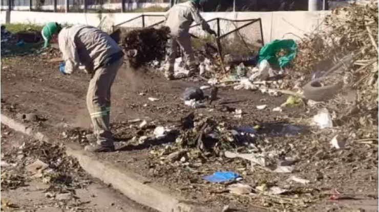 El Municipio refuerza labores de sostenimiento de espacio público 